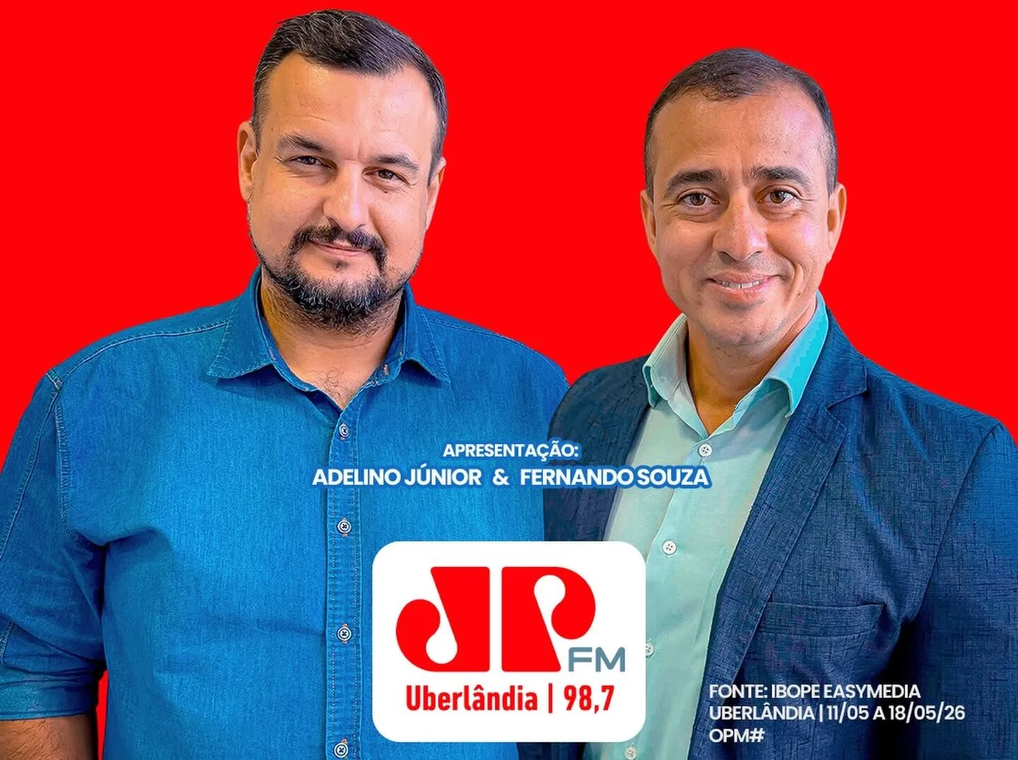 Jornal da Manhã, da Jovem Pan Uberlândia, conquista o 2º lugar no Ibope e consolida vice-liderança de audiência no rádio local