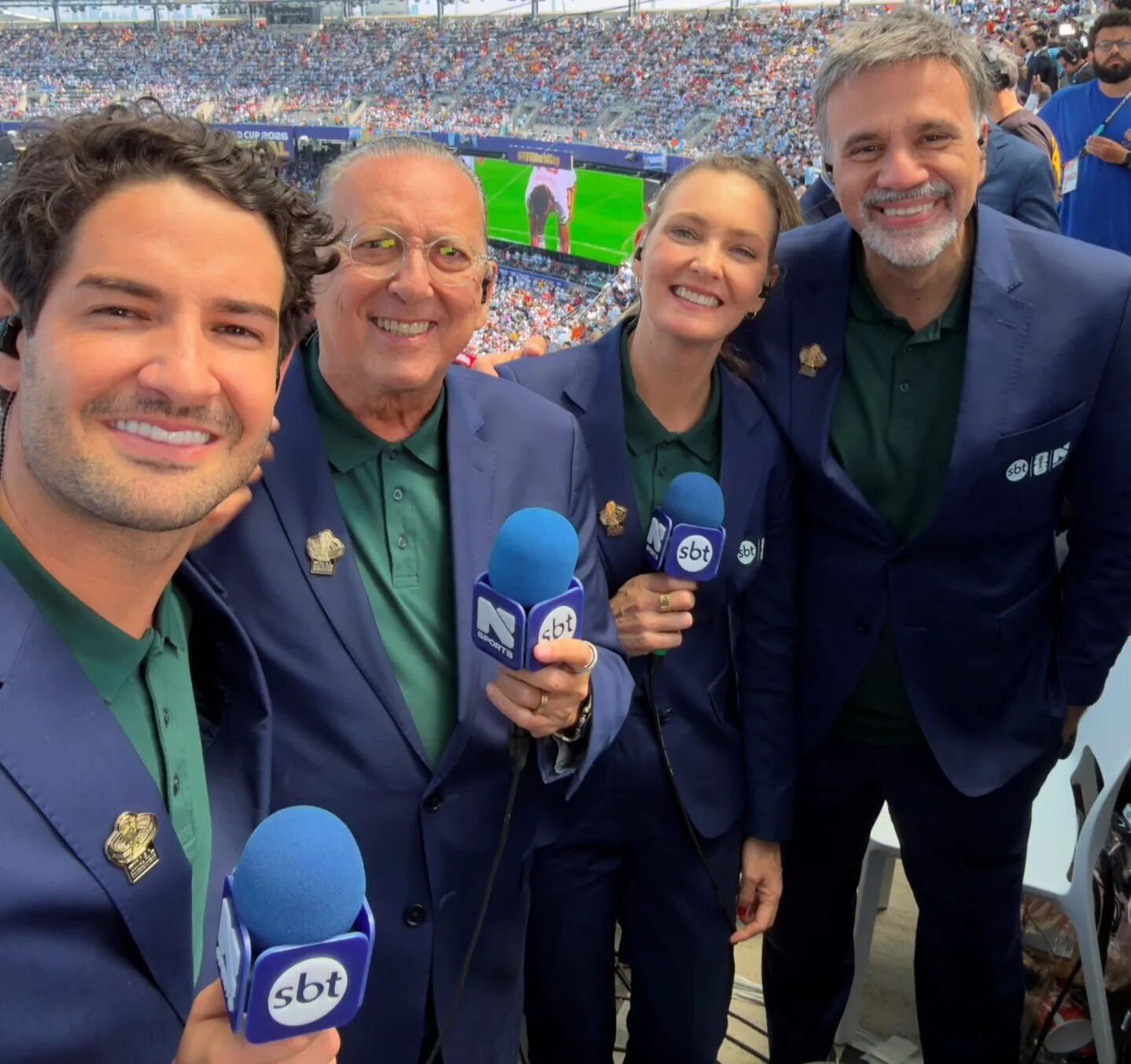 Sucesso: SBT lota mais de 13 mil Maracanãs com a Copa do Mundo