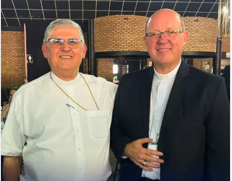 Dom Paulo Francisco participa da posse de Dom Valter Magno como novo bispo de Ituiutaba
