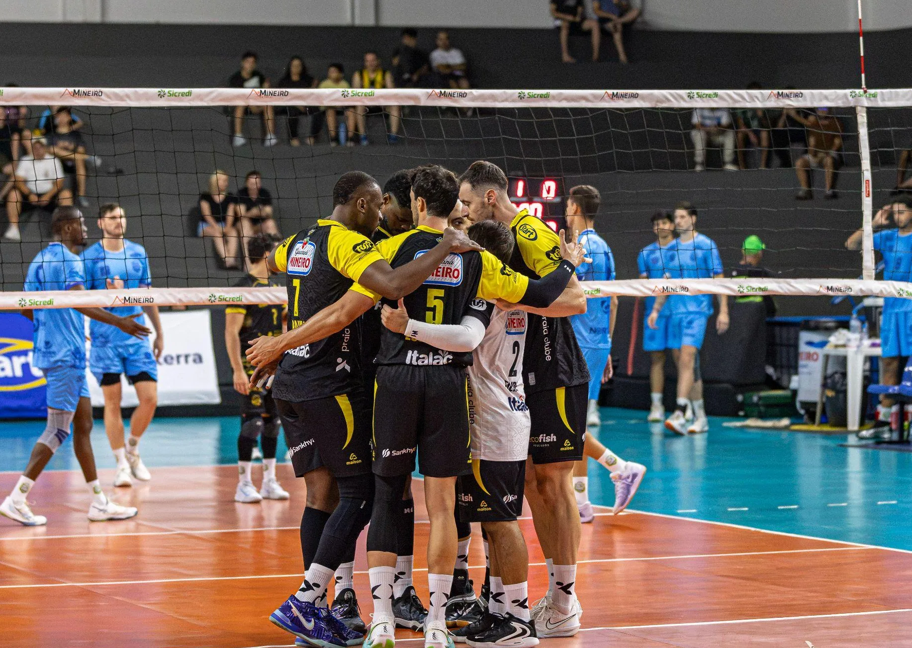 Praia Clube/Uberlândia Vôlei e Sada Cruzeiro se enfrentam pelo Campeonato Mineiro de Vôlei Sicredi 2026